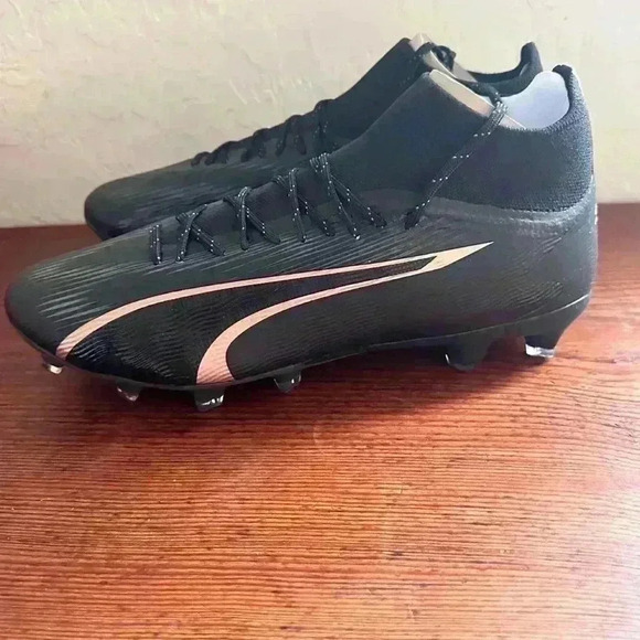 Men’s Puma Ultra Pro FG AG Puma Black - Copper Rose 107422-01 Size 11 New In Box - Picture 8 of 10